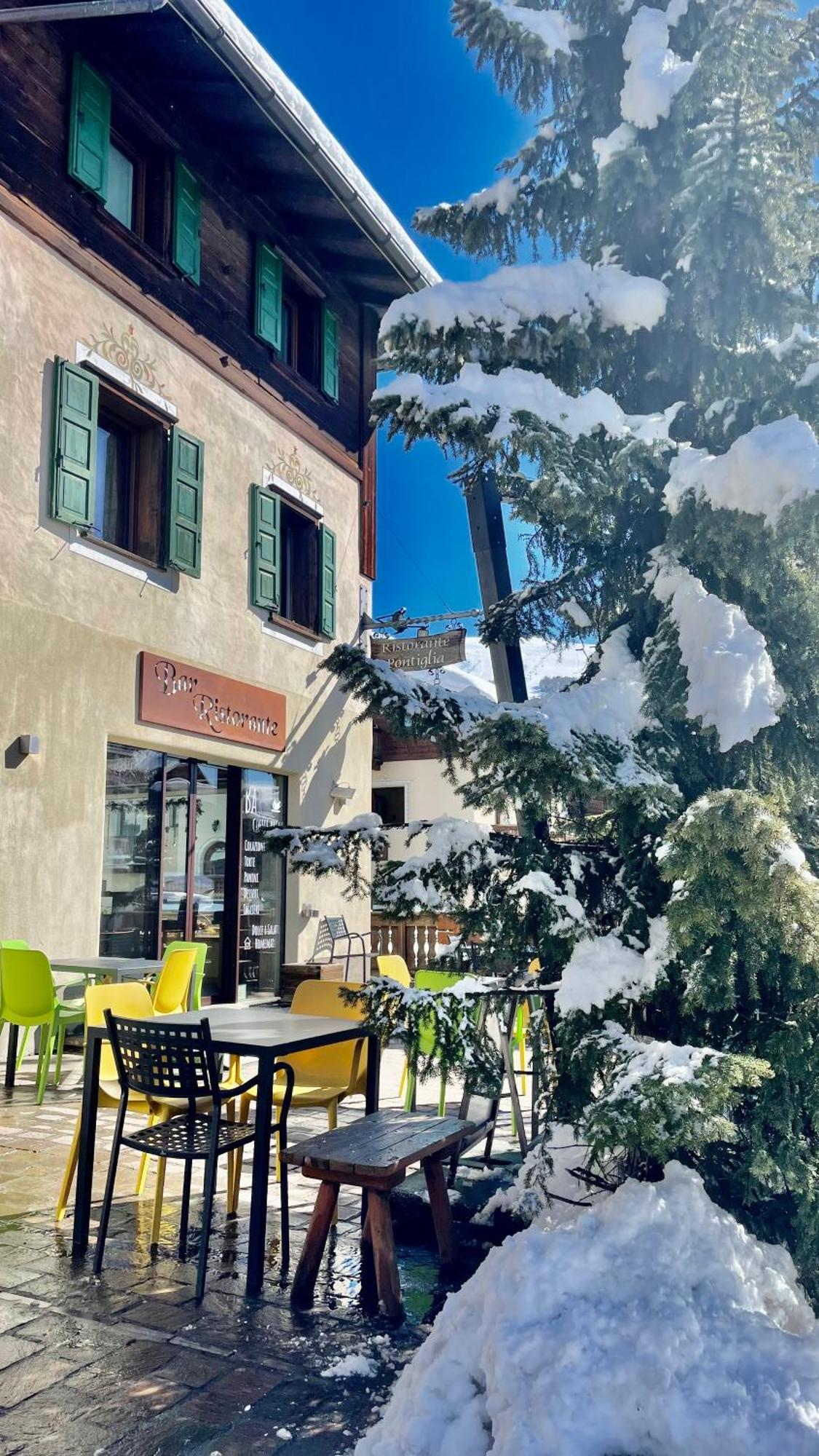Hotel Pontiglia Livigno Buitenkant foto